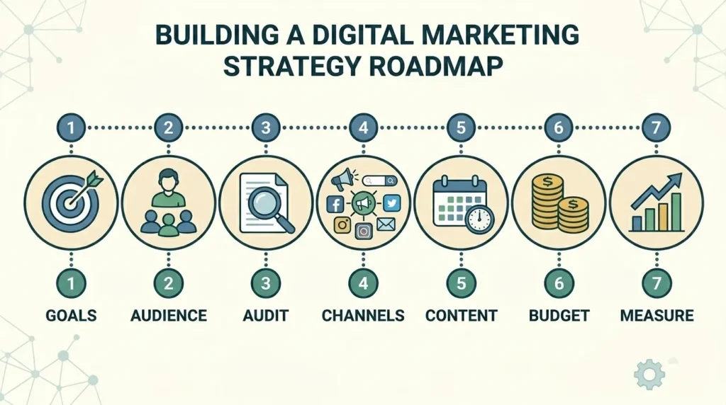 Digital marketing strategy roadmap