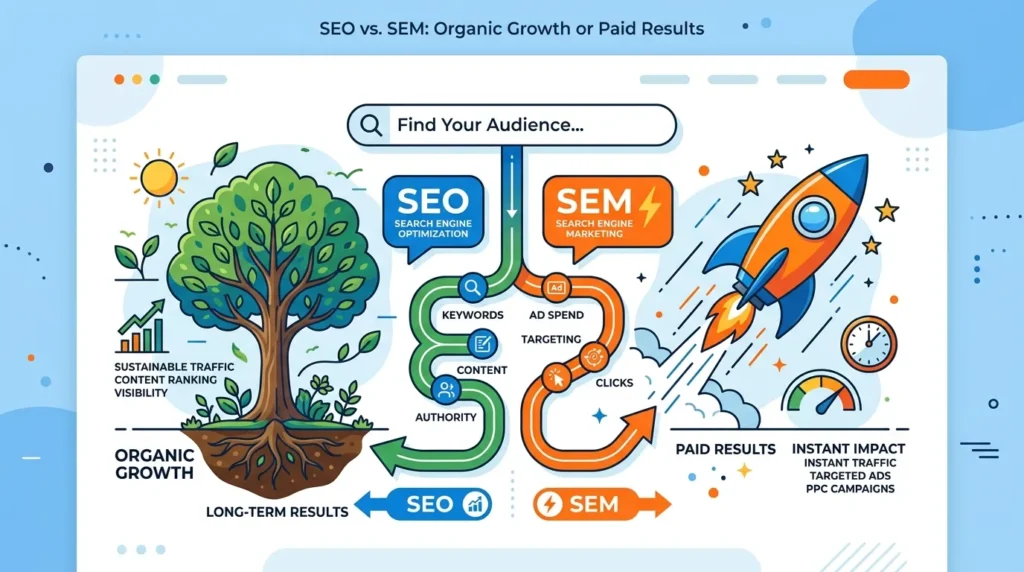 SEO VS SEM