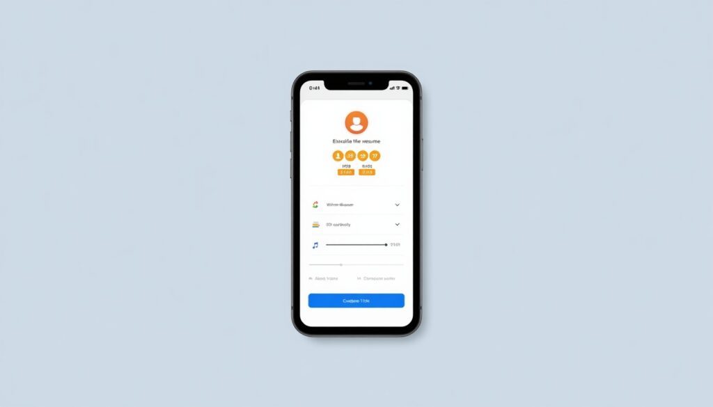 mobile friendly resume website