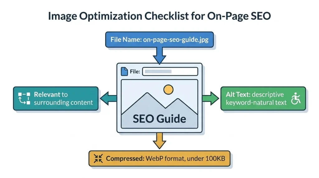 On page SEO image optimization