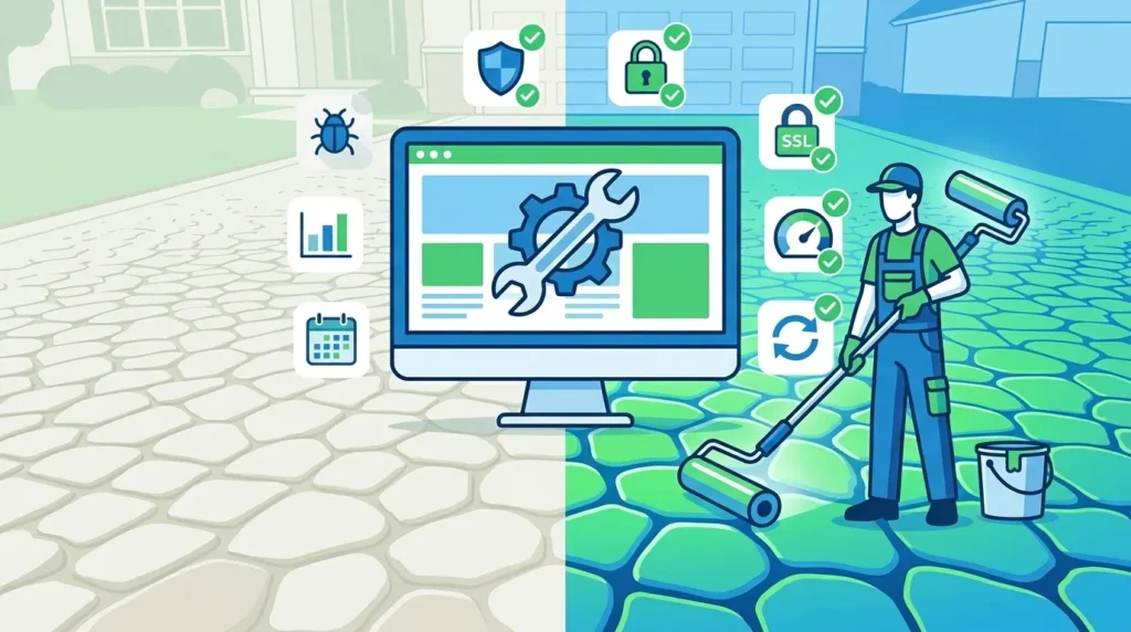 website maintenance